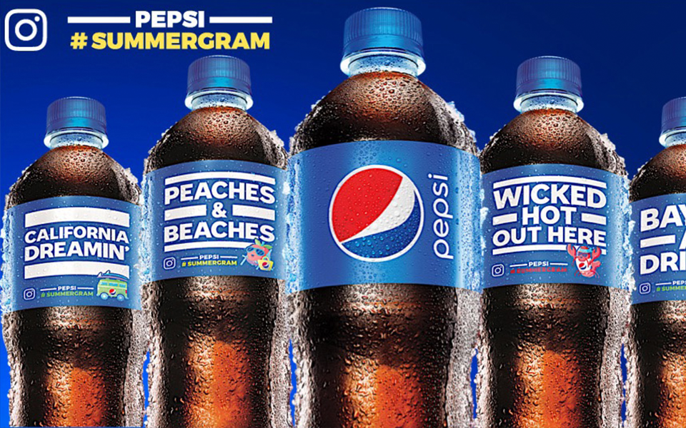 Pepsi summergram social campaign